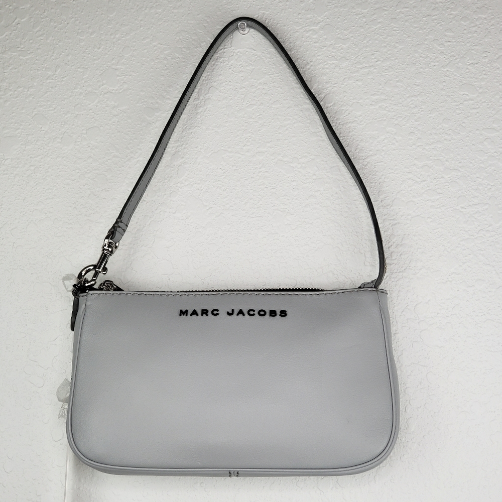 Marc Jacobs City Slick Shoulder Bag in Light Grey